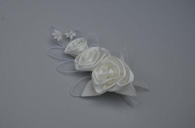 Floare Nunta G Saten XL Ivory - Img 3