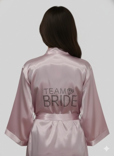 Halat TEAM BRIDE roz pudra