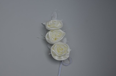 Floare Nunta G Saten Perla Ivory - Img 2