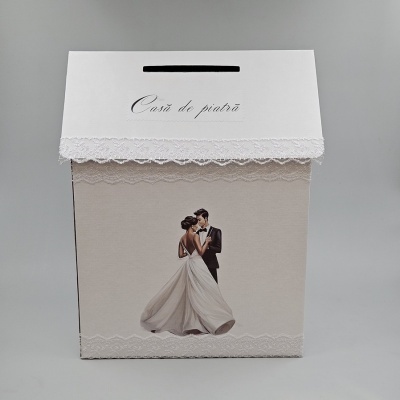 Casa pentru bani, dantela alba, miri danseaza, model XXL