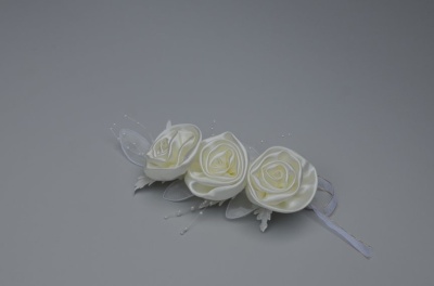 Floare Nunta G Saten Perla Ivory