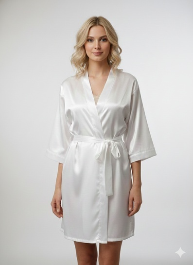 Halat BRIDE brodat argintiu - Img 2