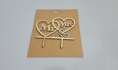 Ornament Tort Mr&Mrs