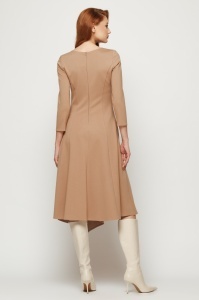 Rochie 'Lynette' asimetrică din tricot - Img 5