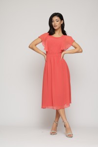 Rochie 'Rita' midi din voal - Img 4