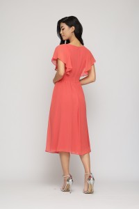 Rochie 'Rita' midi din voal - Img 5