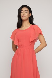 Rochie 'Rita' midi din voal - Img 6
