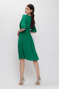 Rochie 'Sabrina' evazată din vâscoză - Img 2