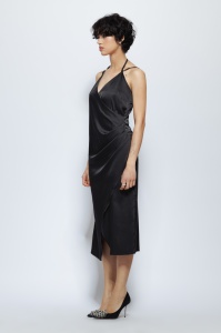 Rochie 'Calypso' tip furou din satin - Img 2