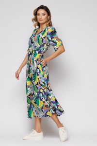Rochie 'Emilia' midi din vâscoză - Img 2