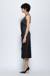 Rochie 'Calypso' tip furou din satin - Img 3