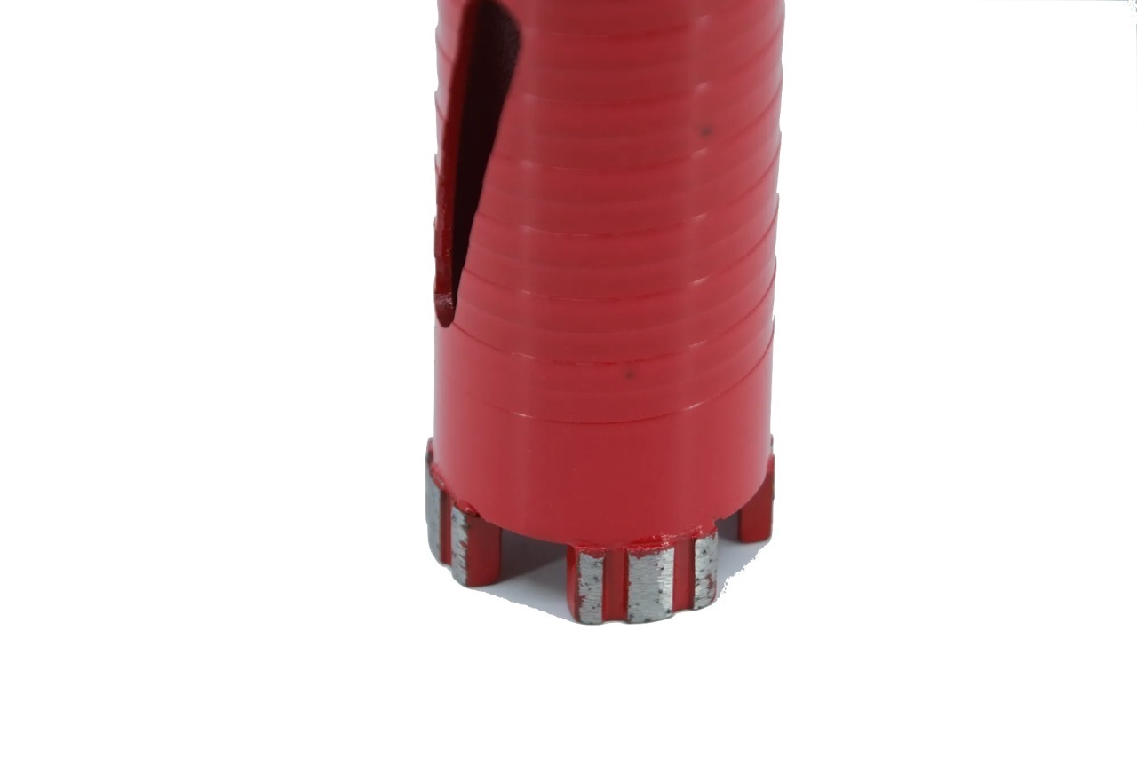 Carota diamantata Super PREMIUM ø38mm x 180mm x M16 pentru gaurire Beton armat, Zidarie, Granit - DXQZ.REDCORE.38 - imagine 3