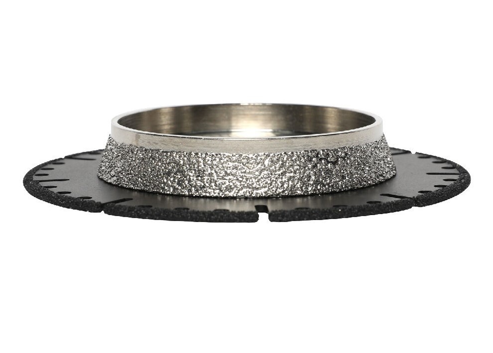 Disc brazat în vacuum pentru taiat Metal / PVC 125x22.2 (mm) - BIHUI-DCWMB5 — imaginea 9