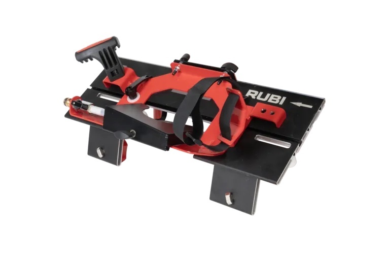 Dispozitiv pentru frezat si slefuit muchii si canturi placi ceramice ( Jolly ), MITRE MATE, disc 125mm - RUBI-52825 — imaginea 15