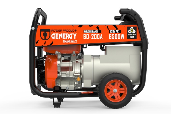 Generator de curent si sudura 6.5 kW, 200A - benzina, 230V, prize IP67 - Genergy Timanfaya II S - 3 | YEO