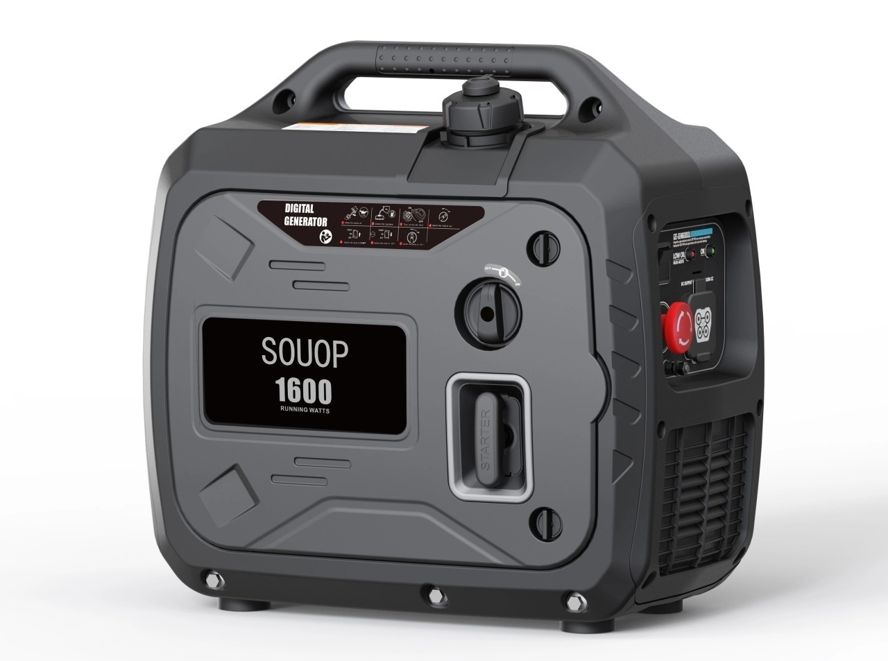 Generator Smart Inverter - DC56V, 1600W - generator portabil incarcare electrica - CNO-PSGEN1600