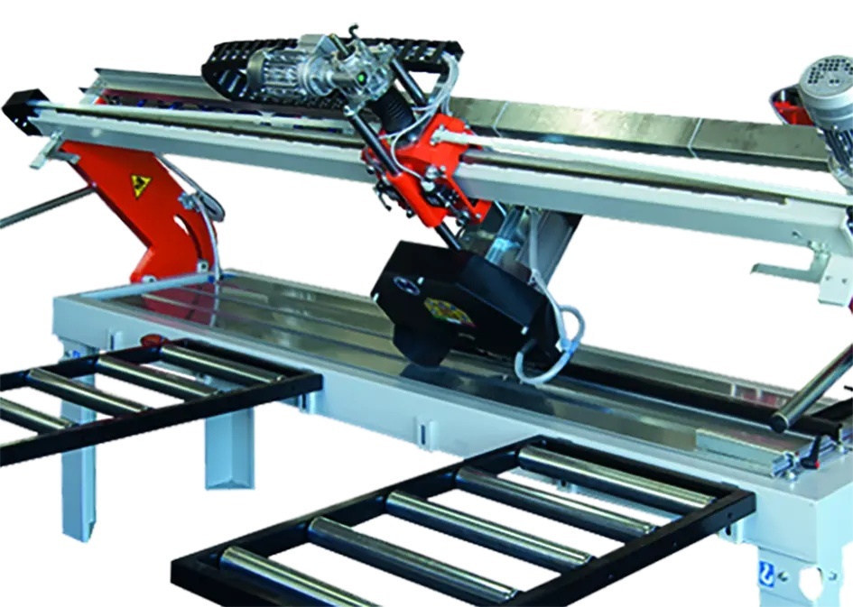 Masina manuala pt. prelucrat marmura, Manta Compact 300 - 3 kW, 300cm, 110mm - Mondial — imaginea 5