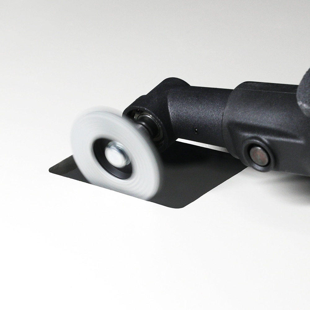 Mini disc lamelar pt. slefuire uscata placi ceramice, Ø50x10mm #400 - BIHUI-AGMF400 - imagine 4