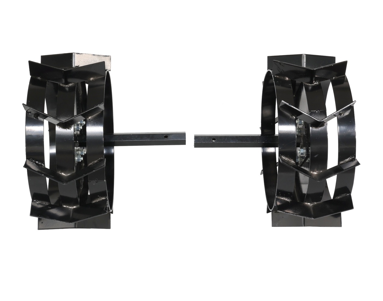 ProGARDEN Set roti metalice 440x180, manicot cu flanse, hex 23mm - 1 | YEO