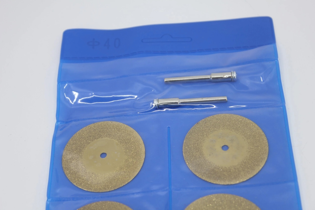 Set de 10 discuri diamantate taiat si slefuit ceramica 35mm si 2 axuri pentru CRIANO MPU350W - CNO-MPU350W-DD35 - imagine 2
