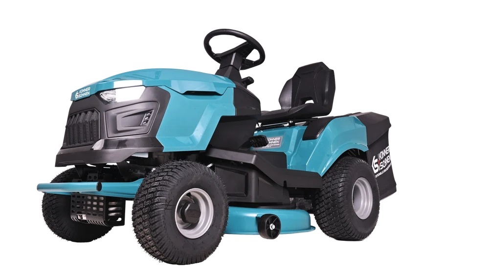 Tractor de tuns gazon pe benzină - 980mm, 245l - Konner & Sohnen - KS 98TMG-H — imaginea 12