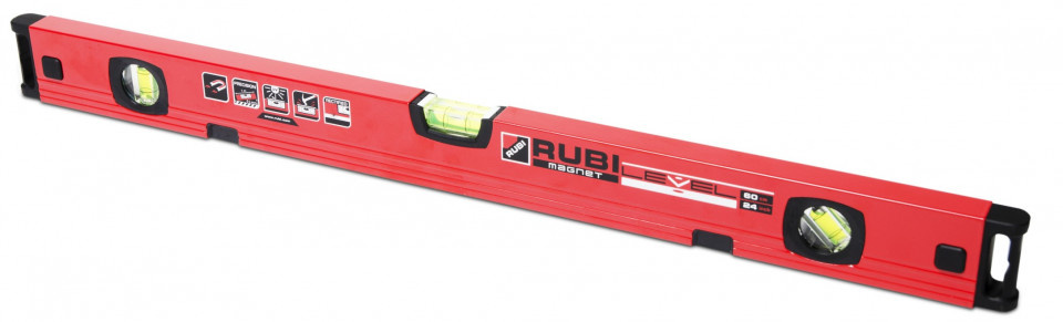 Boloboc (nivela cu bula) RUBILEVEL MAGNETIC 60, 60cm - RUBI-76930