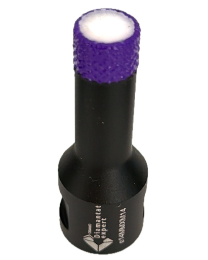Carota diamantata pt. placi dure & gresie portelanata - diam. 14mm - 3DTECH - Super Premium - DXDY.NEODRILL.14 — imaginea 6