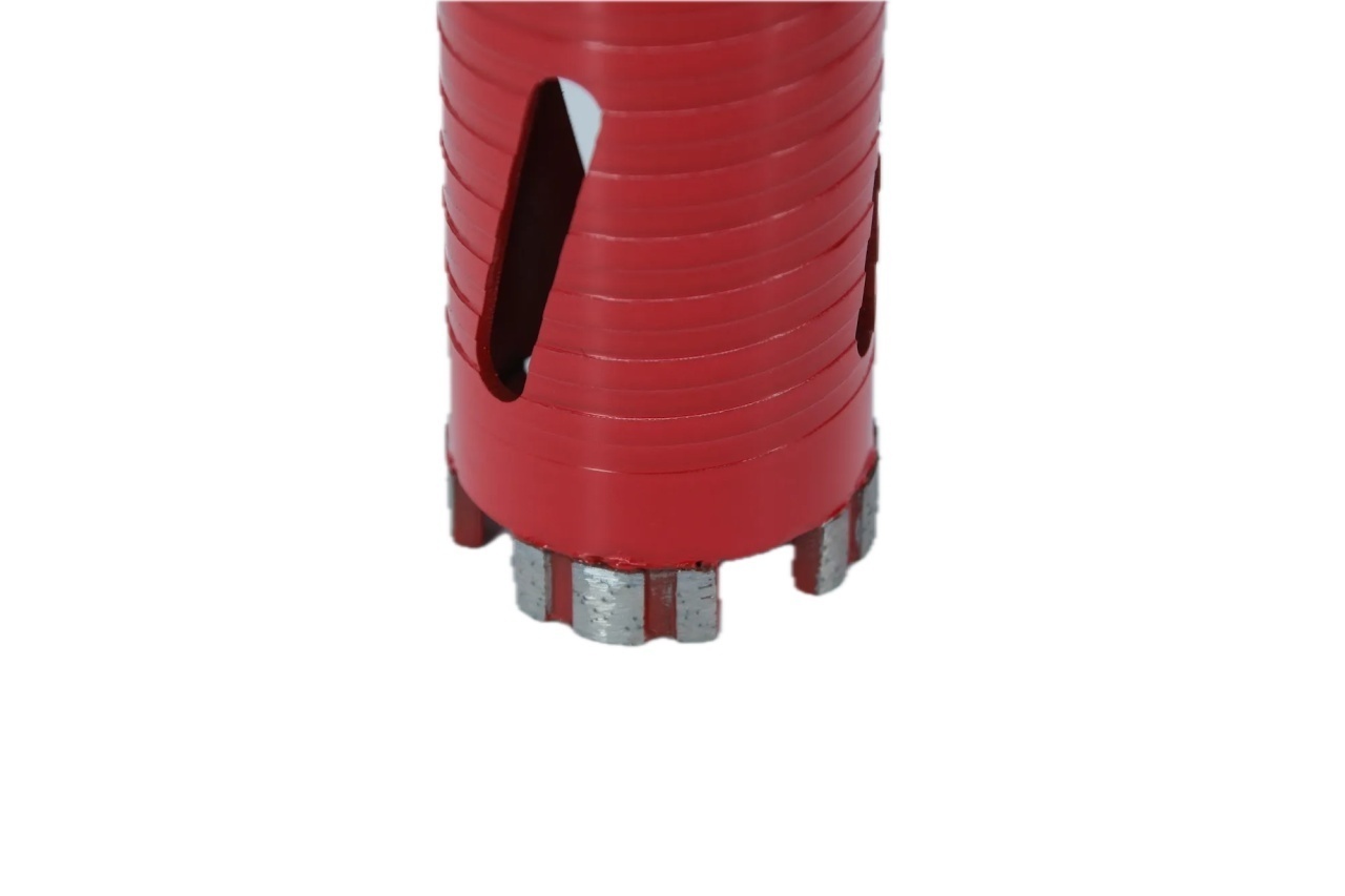 Carota diamantata Super PREMIUM ø52mm x 180mm x M16 pentru gaurire Beton armat, Zidarie, Granit - DXQZ.REDCORE.52 - imagine 4