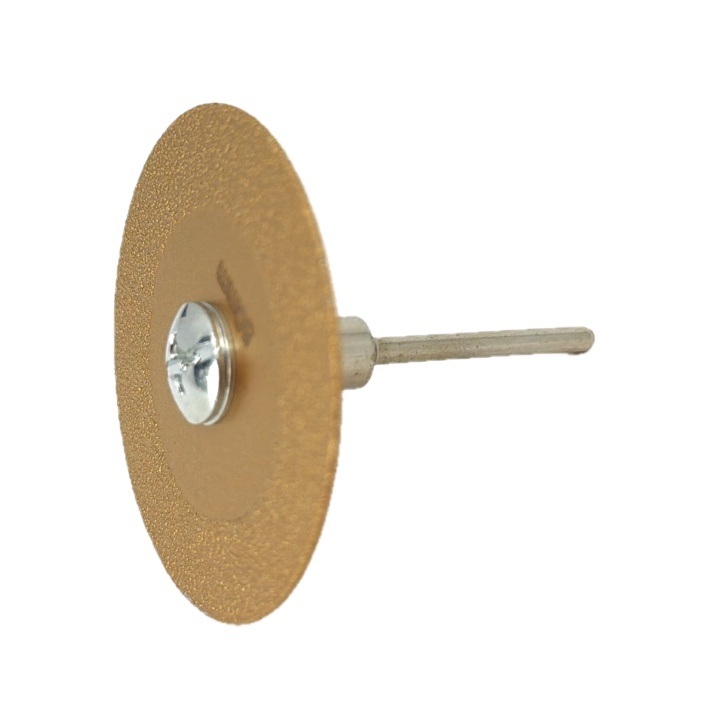 Disc diamantat EXTRA de taiat si slefuit ceramica dura, piatra, diam. 50mm - prindere 3mm - CNO-MPU350W-PB50 - 2 | YEO