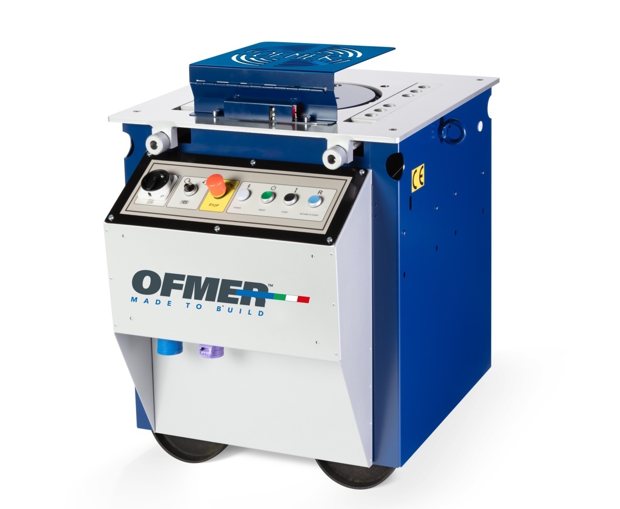 Masina de fasonat fier-beton, diam. max. 30mm, 230V - Ofmer-P34-Evo-1PH — imaginea 5