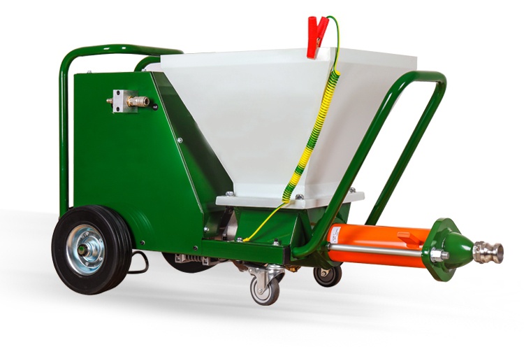 Masina multifunctionala de tencuit, gletuit, debit max. 0-14 L/min, 3kW Monofazata, 30 bar, cuva 50L, WolfPack - WP-MFS14 - imagine 2