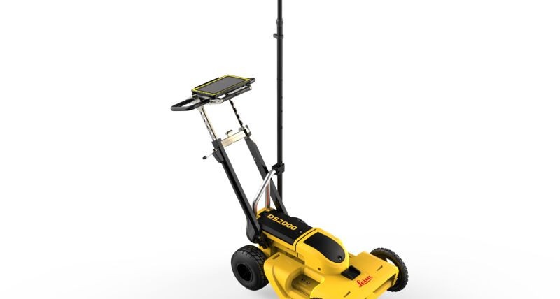 Pachet Surveyor - Scanner de detectie utilitati subterane / Georadar (GPR), Leica DS2000 + tableta CT1000 + suport antena GNSS — imaginea 7