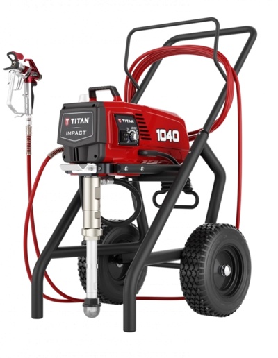 Pompa airless Titan Impact 1040 CART 230V debit 4.5 l/min — imaginea 2