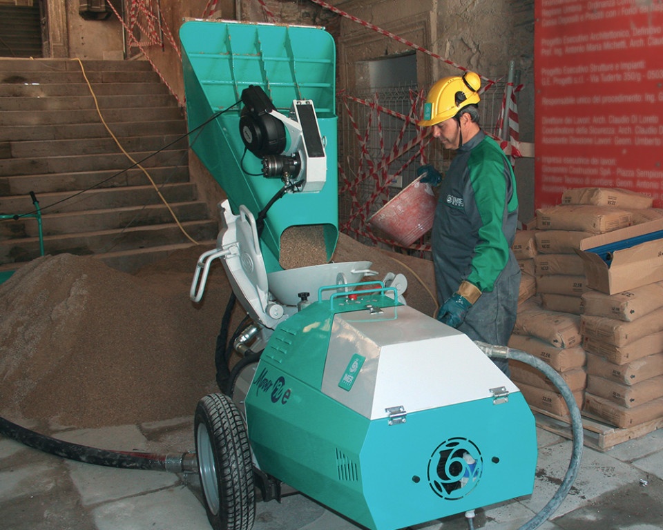 Pompa de sapa Imer MOVER 190 E B EVO 230V 2.2 Kw cu bena de incarcare (include furtunuril) - 1 | YEO