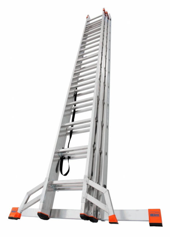 Scara multifunctionala cu functie de egalizare din aluminiu Monto Tribilo, 3x12 trepte - 2 | YEO