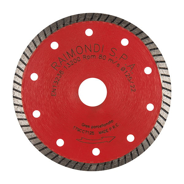 Disc diamantat pt. gresie, faianta, placi 125mm - Raimondi-179CCT125