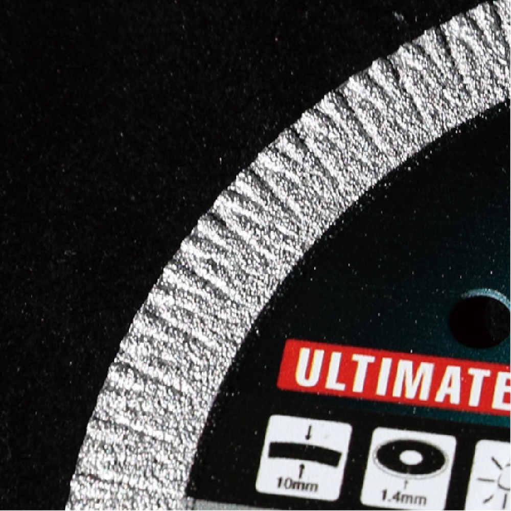 Disc Diamantat pt. Materiale dure, Portelan, Placi ceramice, 125x22.2 (mm) Ultimate BDT - BIHUI-DCAE125 - imagine 3