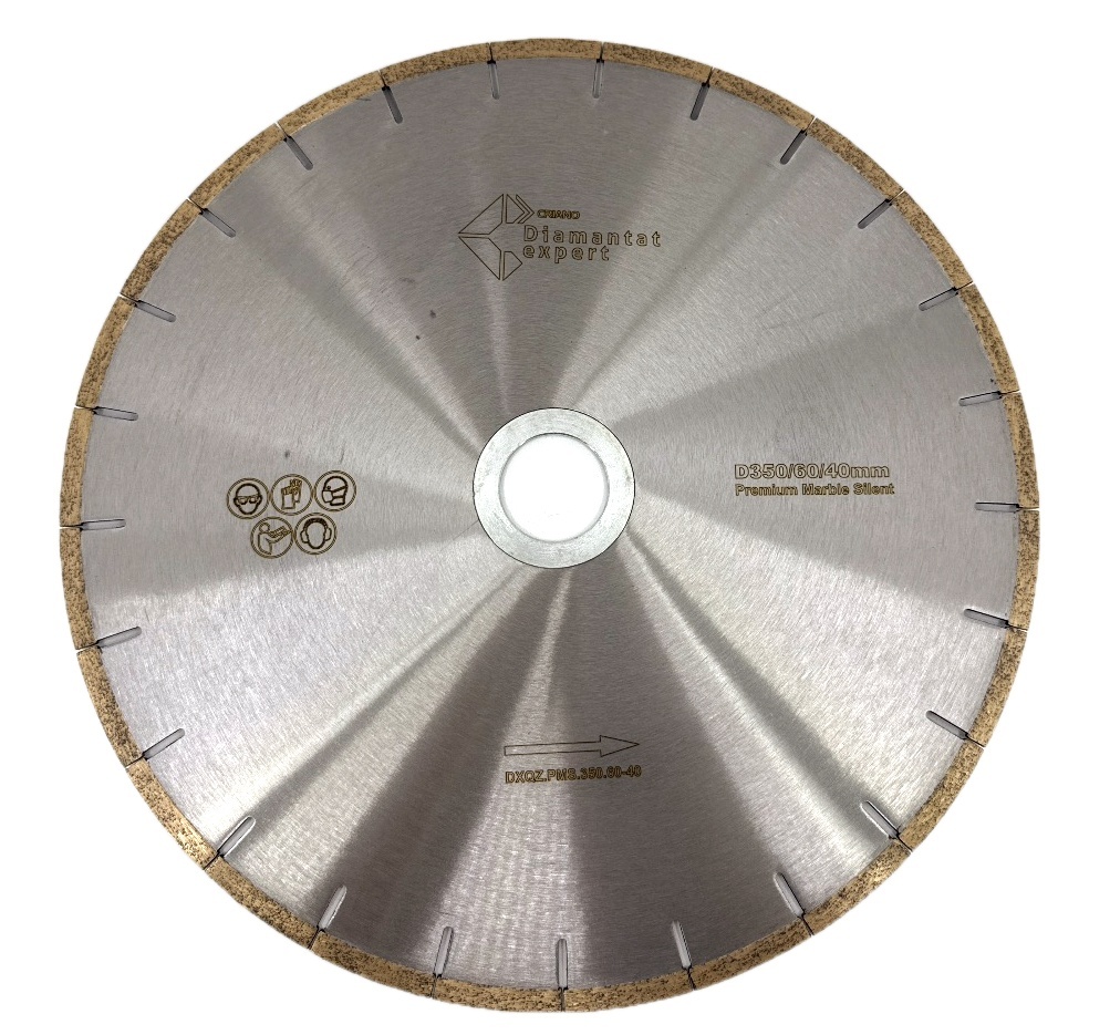 Disc DiamantatExpert Laser pt. Marmura - Sandwich Silentios - 455mm Super Premium - DXQZ.PMS.450.60-40