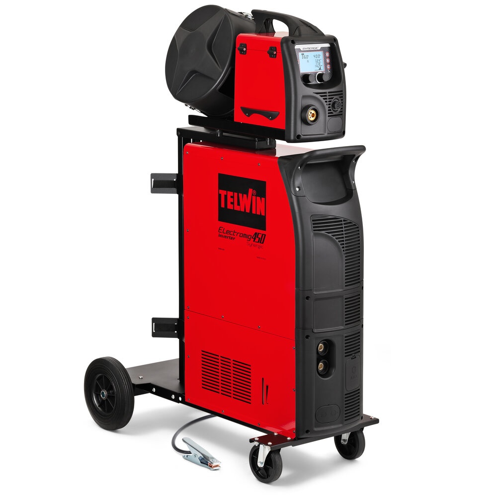 ELECTROMIG 450 SYNERGIC + 3M - Aparat de sudura TELWIN tip MIG-MAG/TIG/MMA - 1 | YEO
