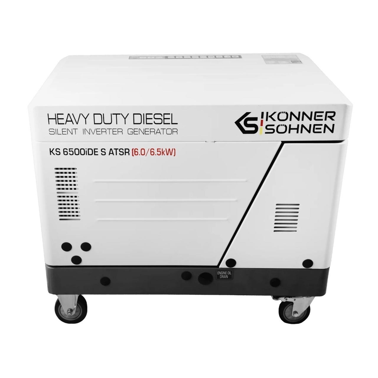 Generator de curent 6.5 kW inverter, insonorizat - DIESEL - Konner & Sohnen - KS-6500iDЕ-S-ATSR — imaginea 15