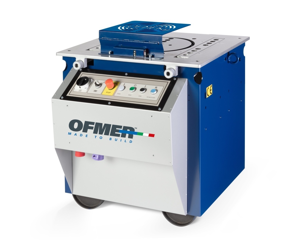 Masina de fasonat fier-beton, diam. max. 44mm, 400V - Ofmer-P54-Evo-3PH — imaginea 5