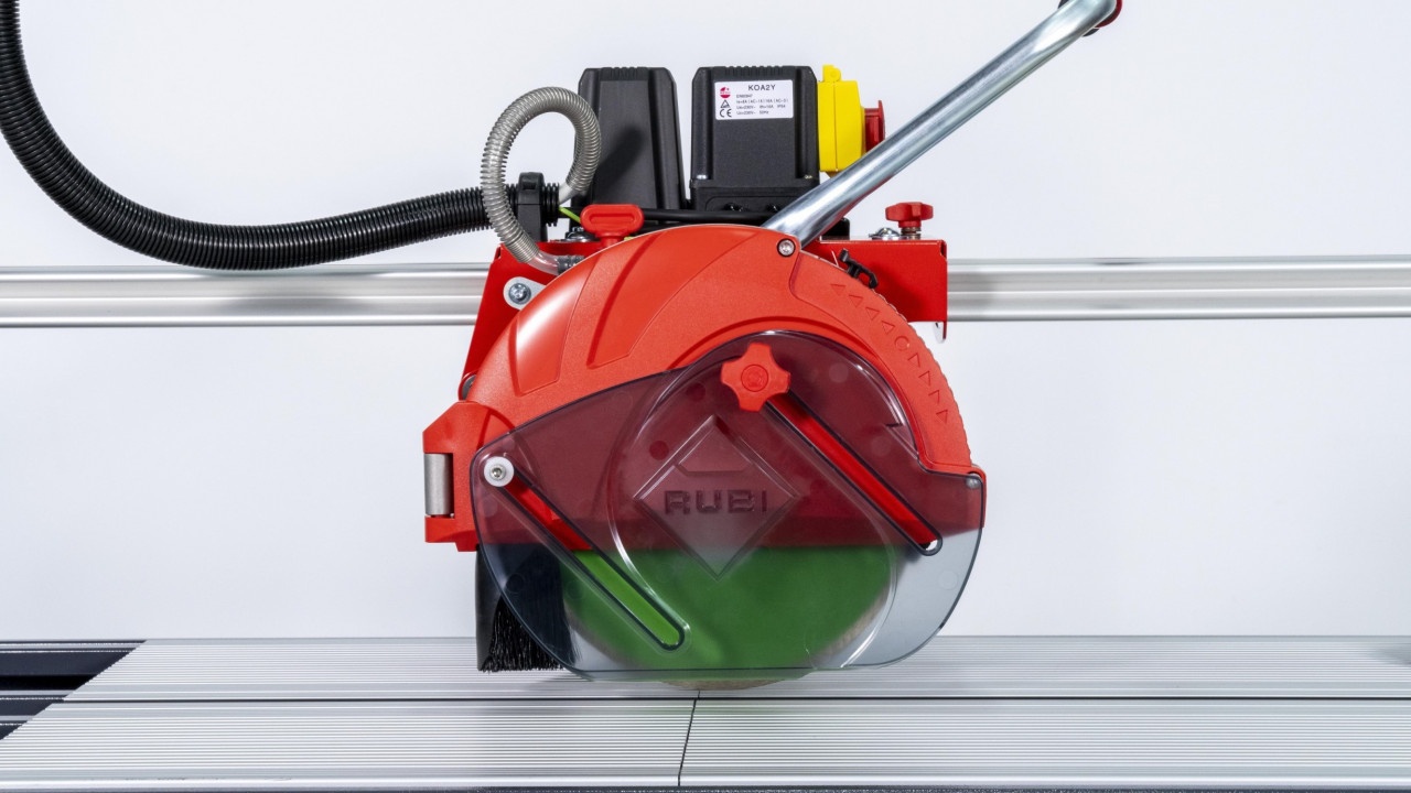 Masina de taiat gresie, faianta si placi 120.5cm, 1.1kW, DC-250 1200 PYTHON 230V-50 Hz. + CEV SuperPro - RUBI-56939 — imaginea 9