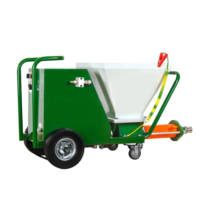 Masina multifunctionala de tencuit, gletuit, debit max. 0-14 L/min, 3kW Monofazata, 30 bar, cuva 50L, WolfPack - WP-MFS14 - imagine 3