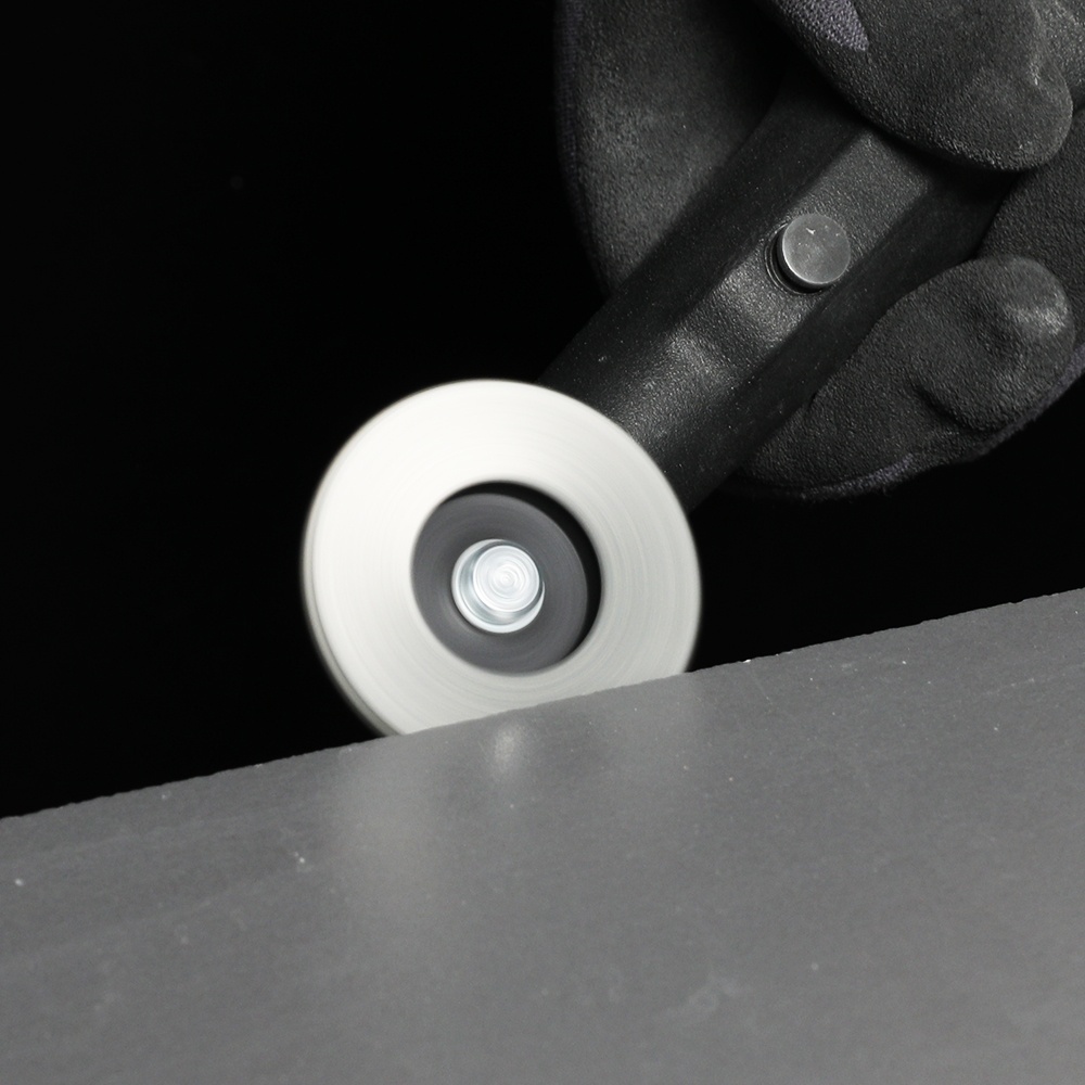 Mini disc lamelar pt. slefuire uscata placi ceramice, Ø50x10mm #60 - BIHUI-AGMF60 - imagine 2