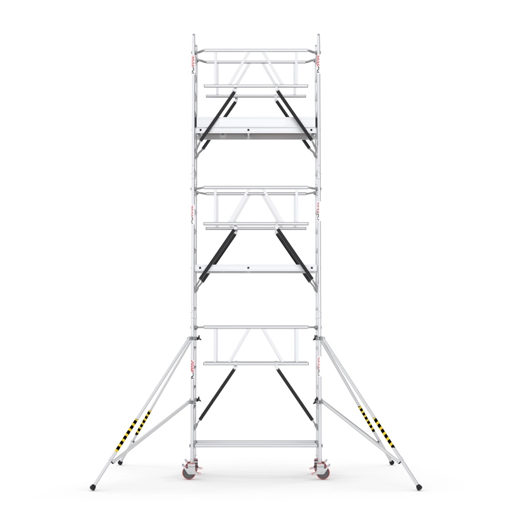 ProTUBE SN7.3 Schela mobila profesionala din aluminiu H lucru 7,3m — imaginea 2
