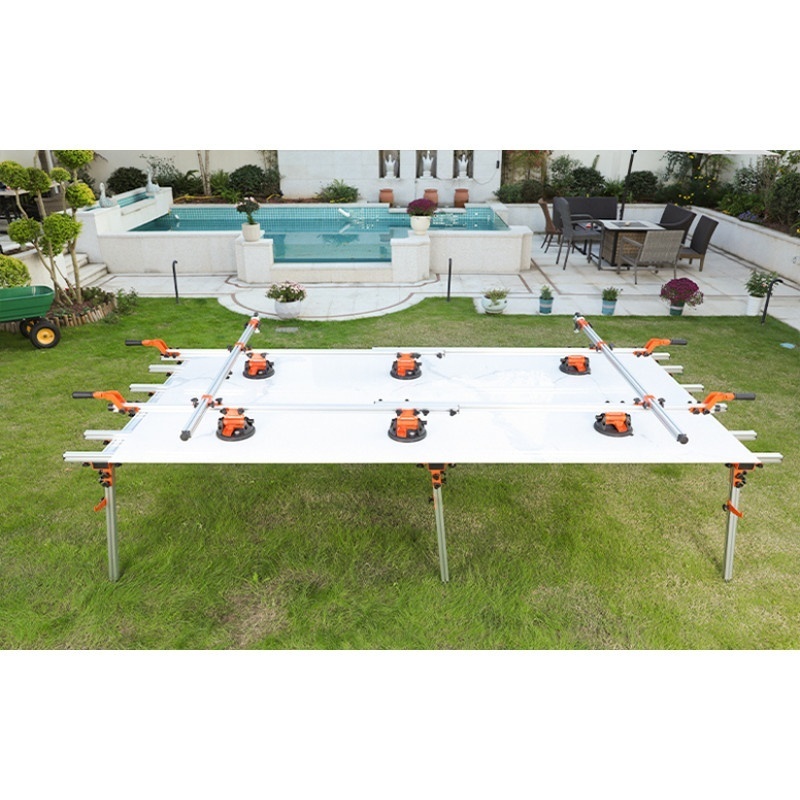 Sistem de transport cu 6 ventuze cu vacuum pt. placi mari, 360cm, 140kg, WolfPack - WP-DB-CY-2 — imaginea 6