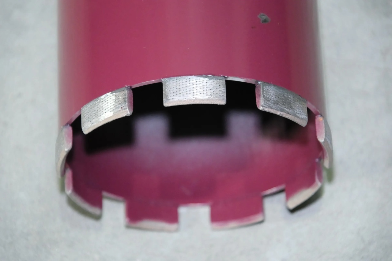 Carota diamantata segment Turbo Laser 3DTECH pt. beton armat diam. 102 x 450 (mm) - ULTRA Premium - DXQZ.3D1117.102 - imagine 4