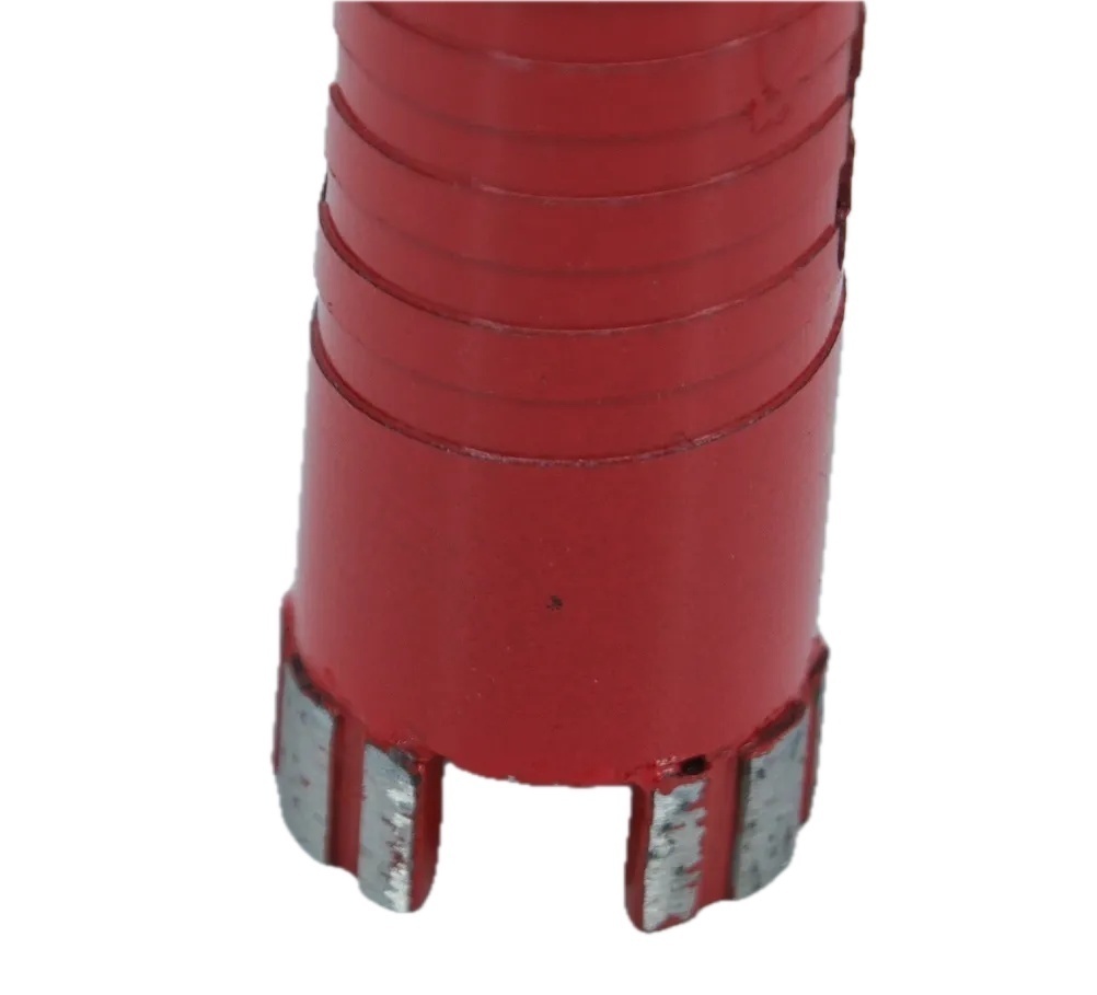 Carota diamantata Super PREMIUM ø28mm x 180mm x M16 pentru gaurire Beton armat, Zidarie, Granit - DXQZ.REDCORE.28 - imagine 4