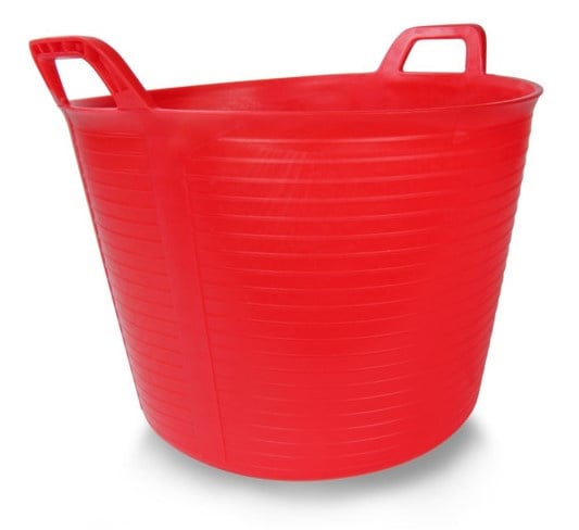 Galeata FLEXTUB din plastic rosie Nr.3 (40 L) - RUBI-88726