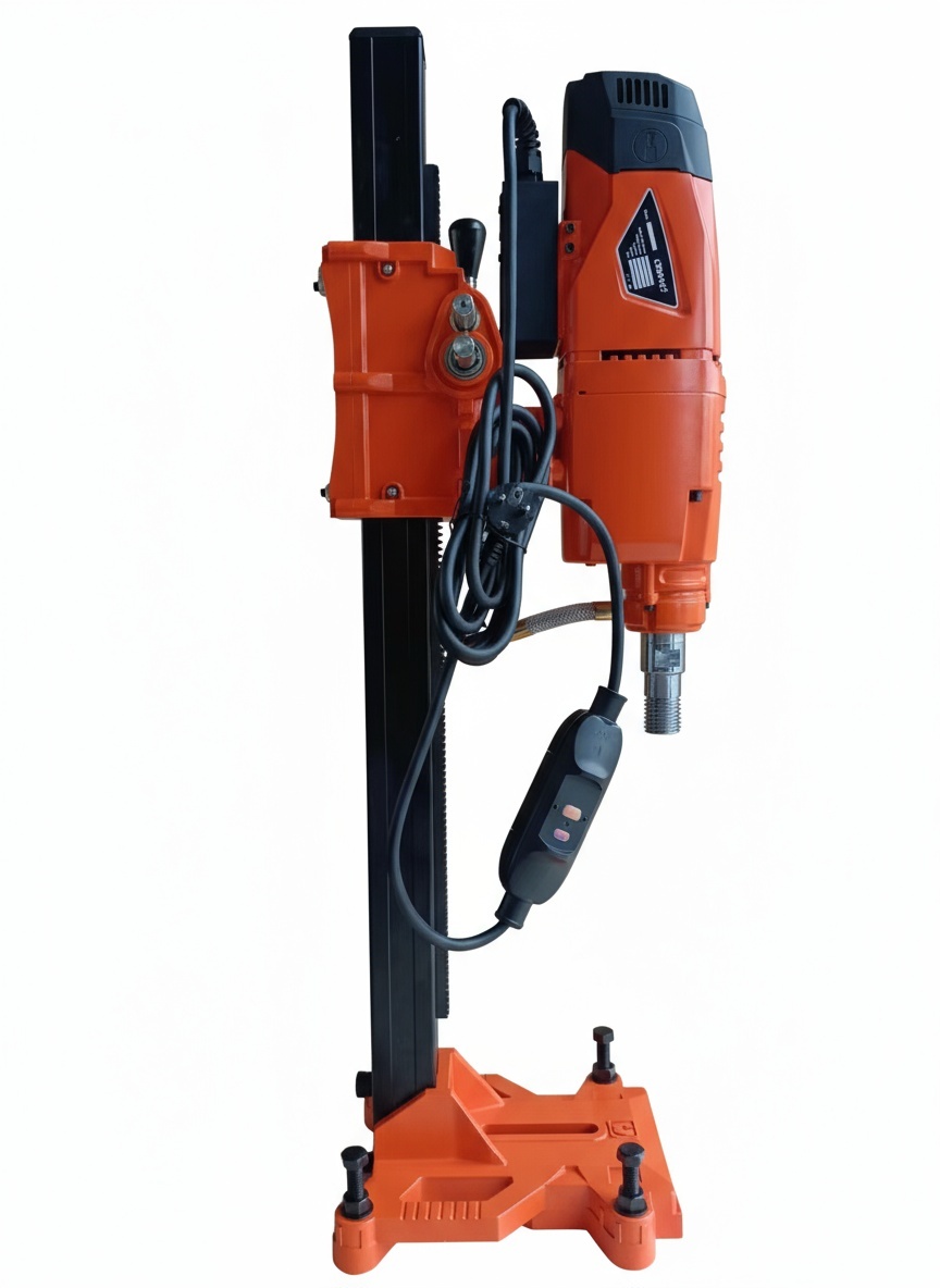 Masina de carotat industriala pt. beton armat si materiale dure Ø300mm, 4.98kW, stand fix inclus - CNO-CK-D300E — imaginea 5